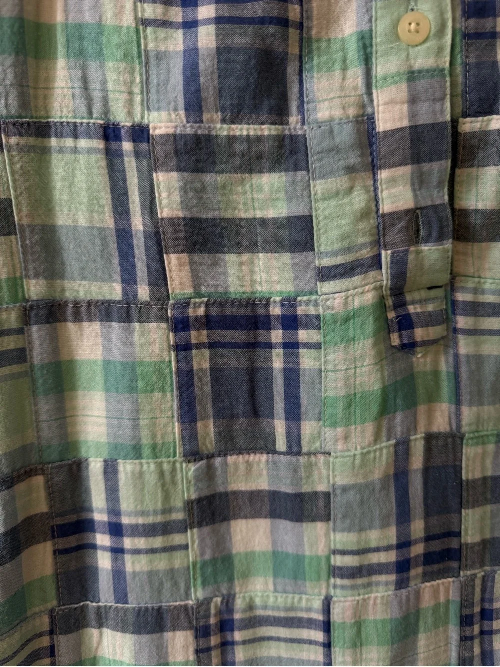Vineyard Vines Margo Madras Shirt Dress Size 10 - Picture 4 of 8